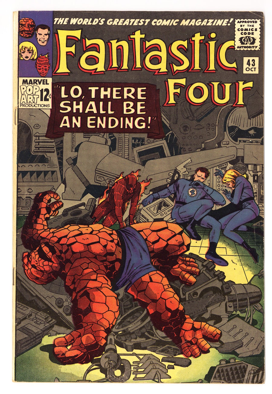 Fantastic Four Vol 1 43  VG/FN (5.0)   (1965)     