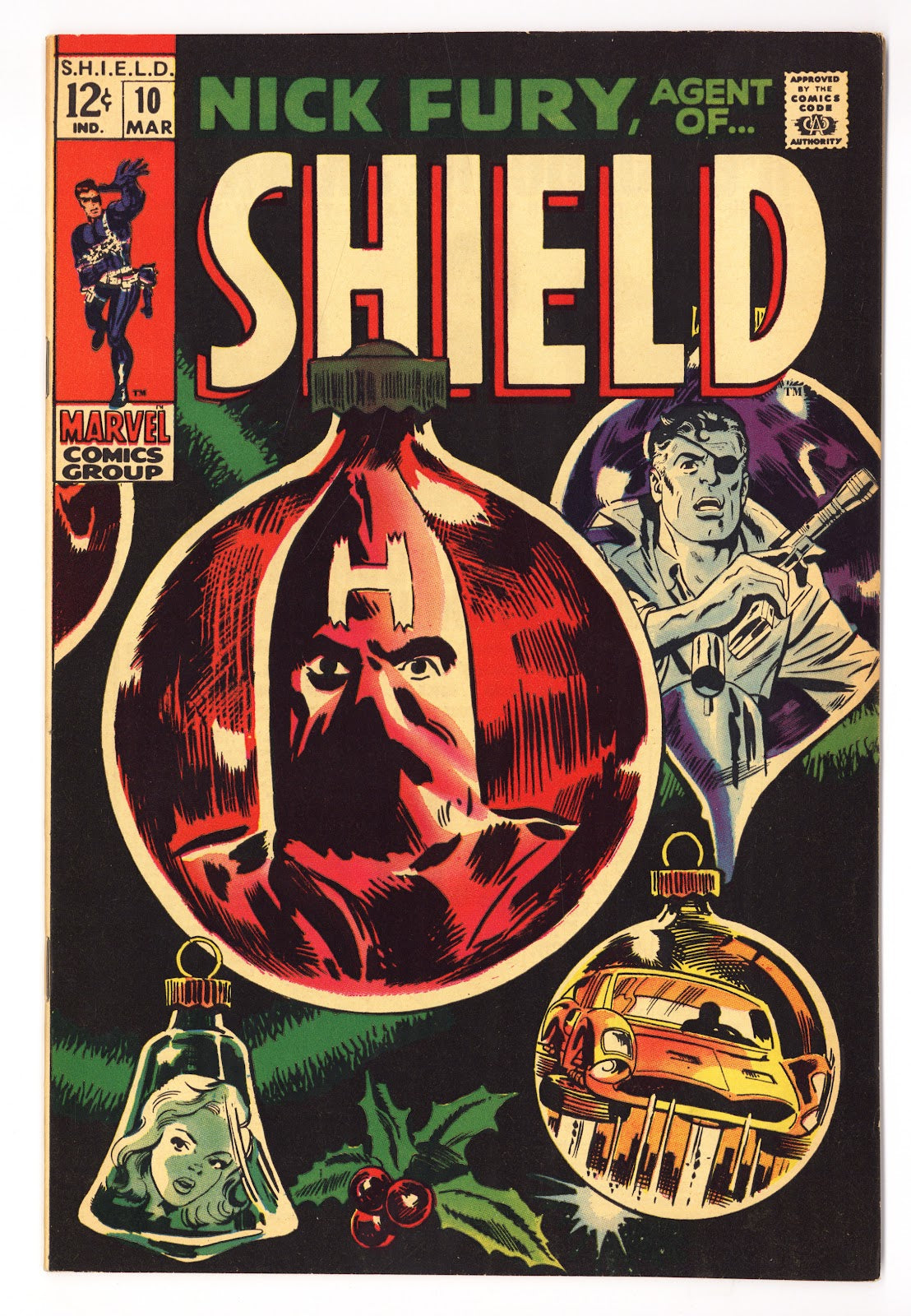 Nick Fury, Agent of SHIELD Vol 1 10 VF/NM (9.0) (1969)  