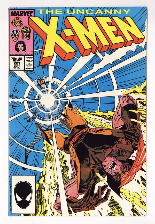The Uncanny X-Men Vol 1 221  VF+ (8.5)   (1987)