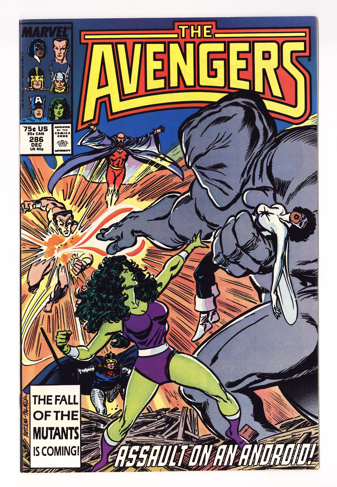 The Avengers Vol 1 286  Mid Grade   (1987)     