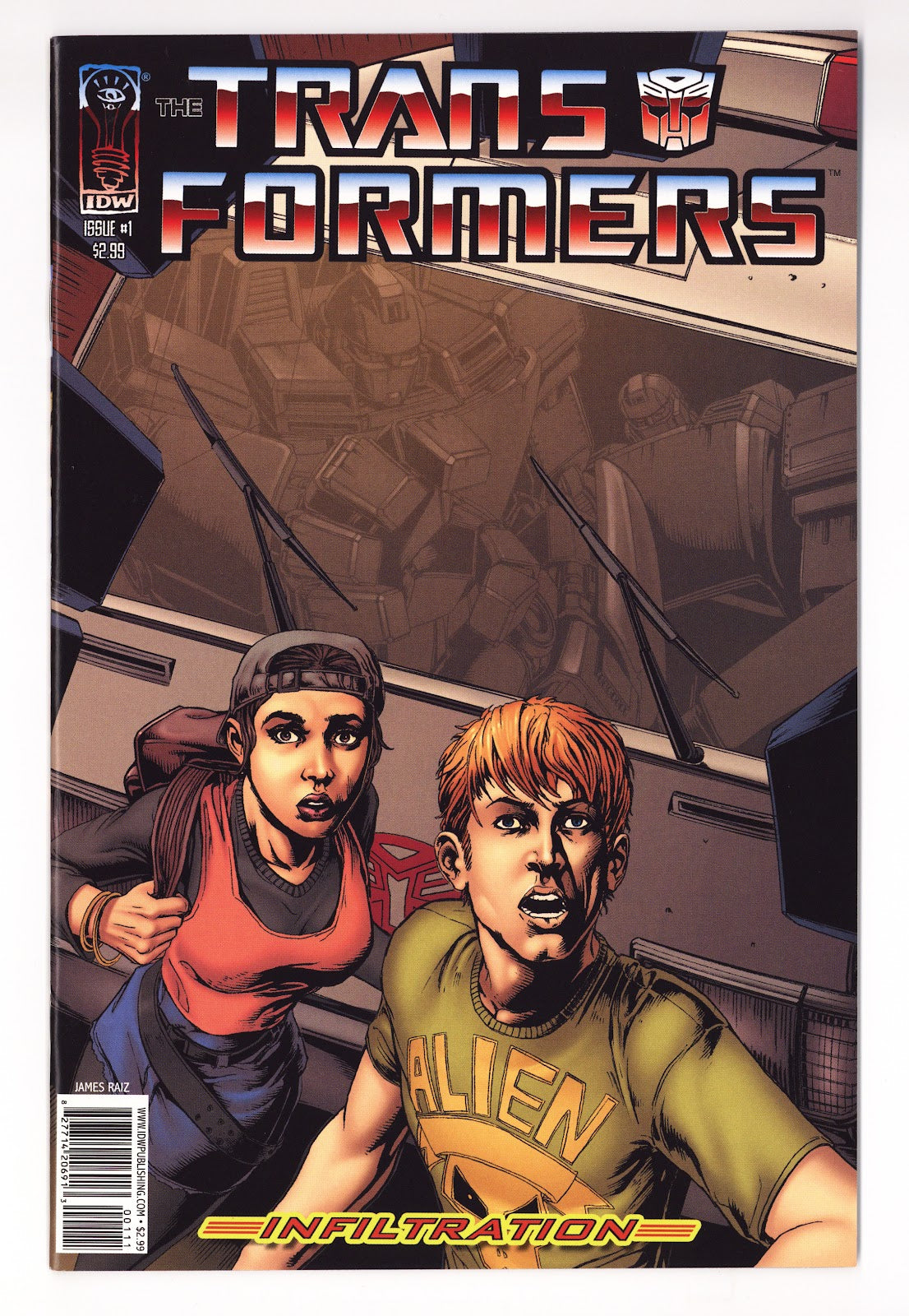 The Transformers: Infiltration   1  High Grade   (2006) Raiz   Variant  