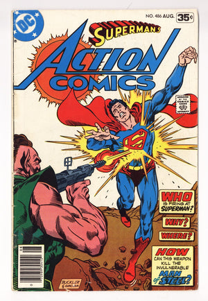 Action Comics Vol 1 486 Low Grade (1978)