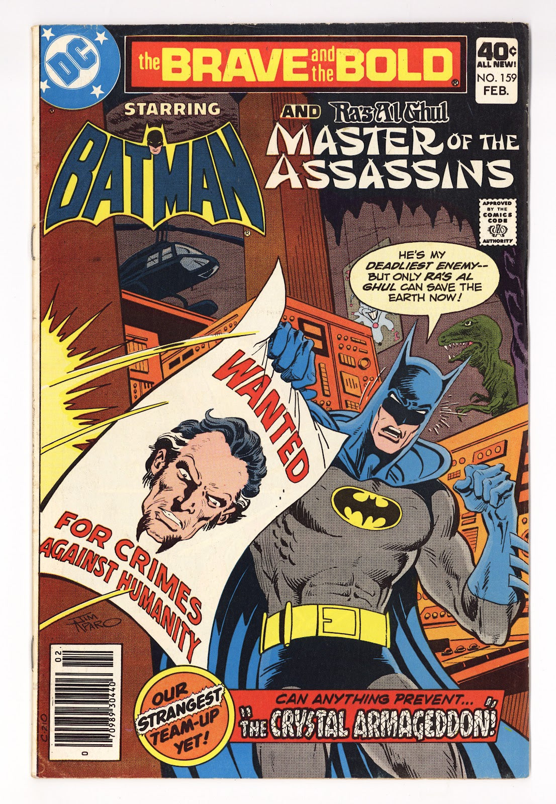 The Brave and the Bold Vol 1 159 Mid Grade (1980) 