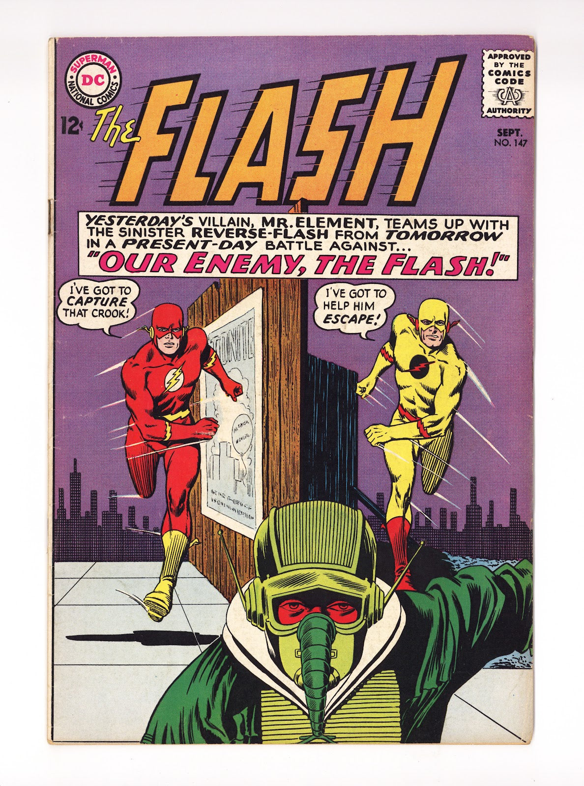 The Flash Vol 1 147  VG/FN (5.0)   (1964)     