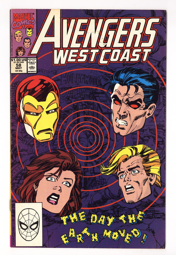 Avengers West Coast Vol 2 58 High Grade (1990)