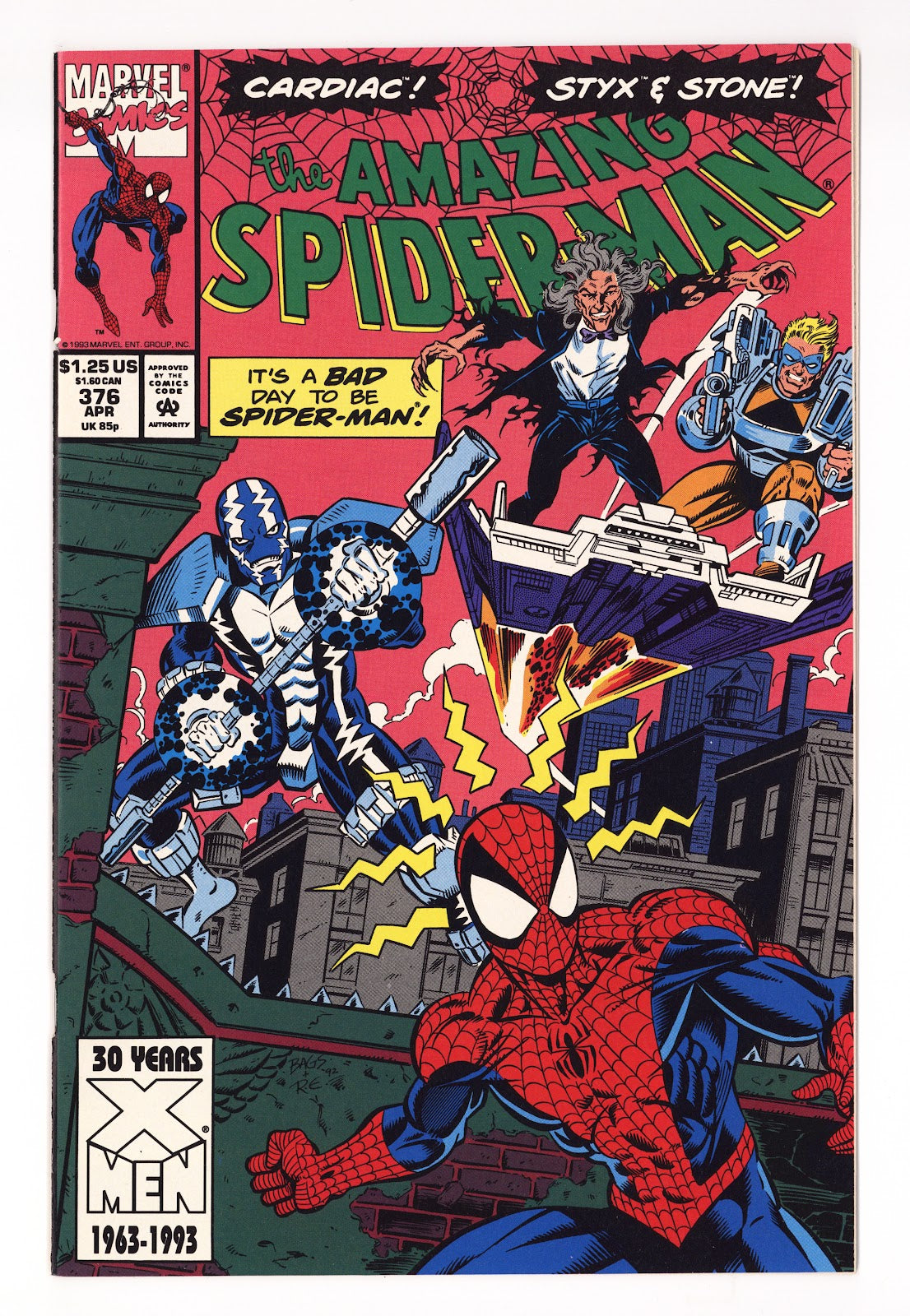 The Amazing Spider-Man Vol 1 376 High Grade (1993)  