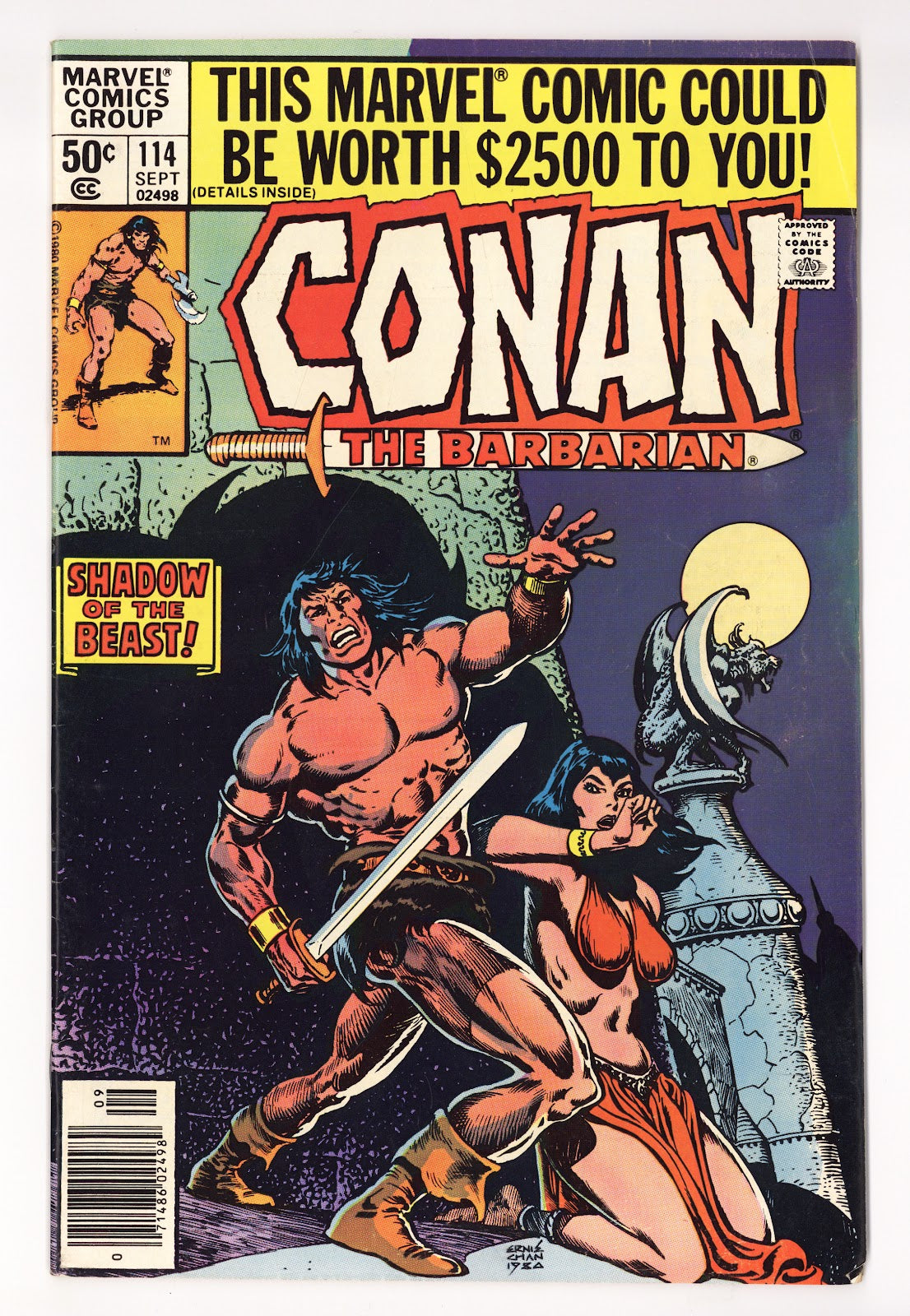 Conan the Barbarian Vol 1 114  Mid Grade   (1980)   Newsstand  