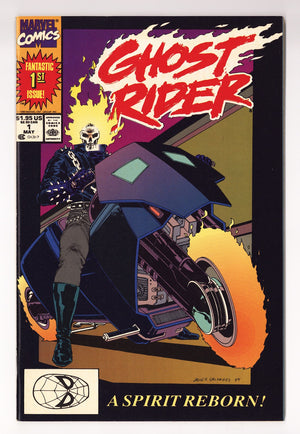Ghost Rider Vol 2 1 VF (8.0) (1990)