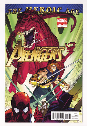Avengers Vol 4 3 High Grade (2010) 2nd Print