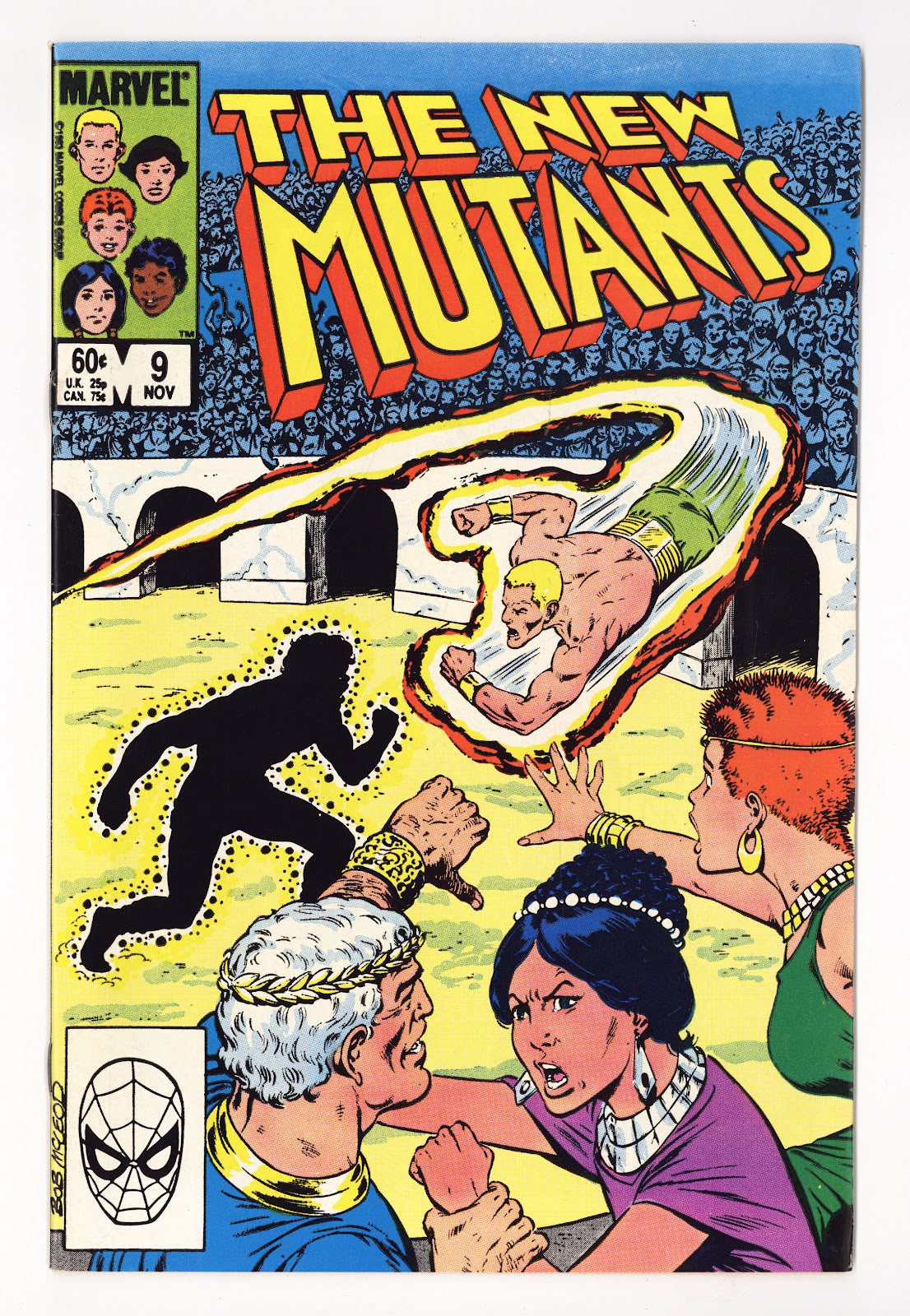 The New Mutants Vol 1 9 High Grade (1983) Direct 