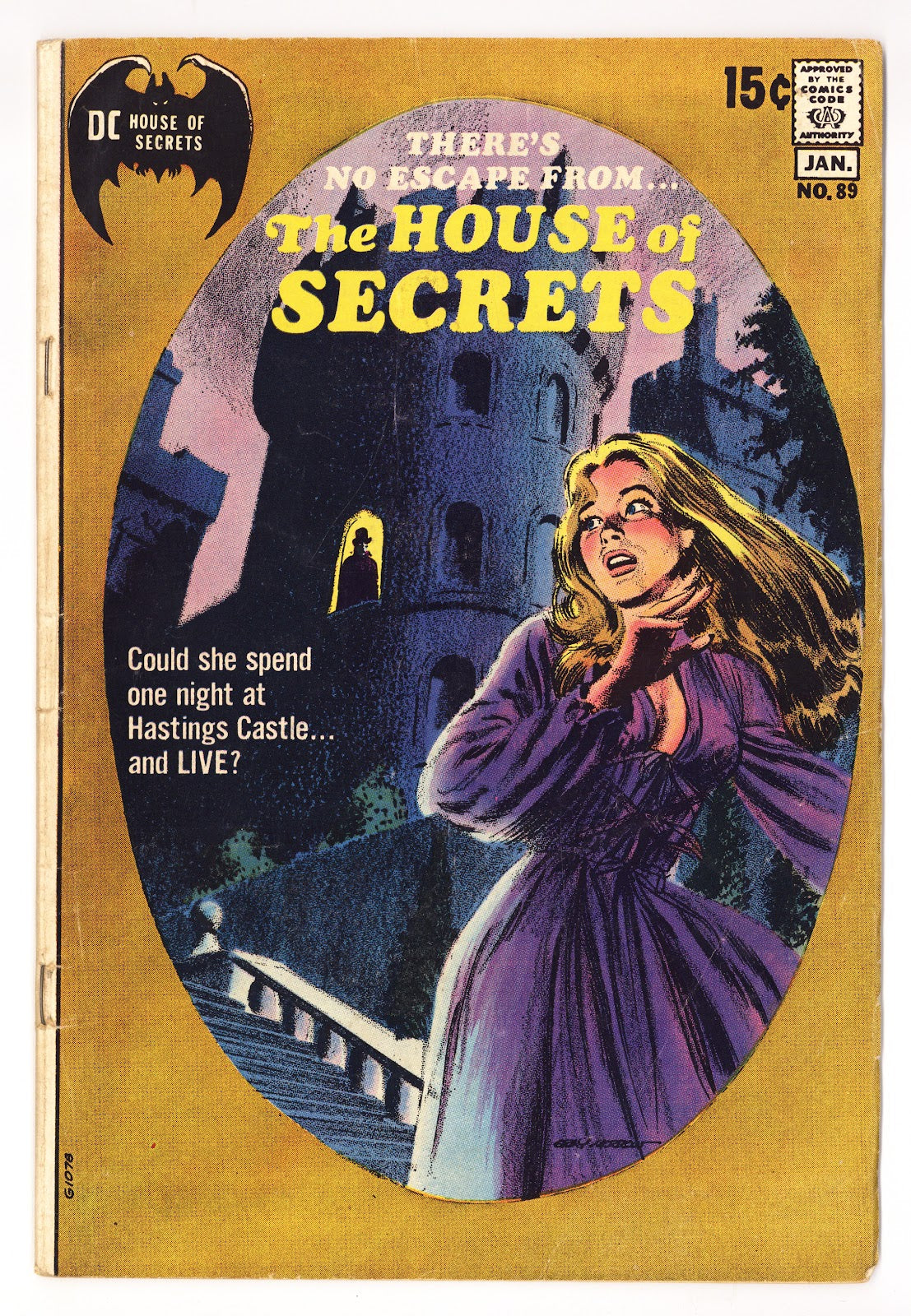 House of Secrets Vol 1 89 VG- (3.5) Centerfold Missing (1970) 