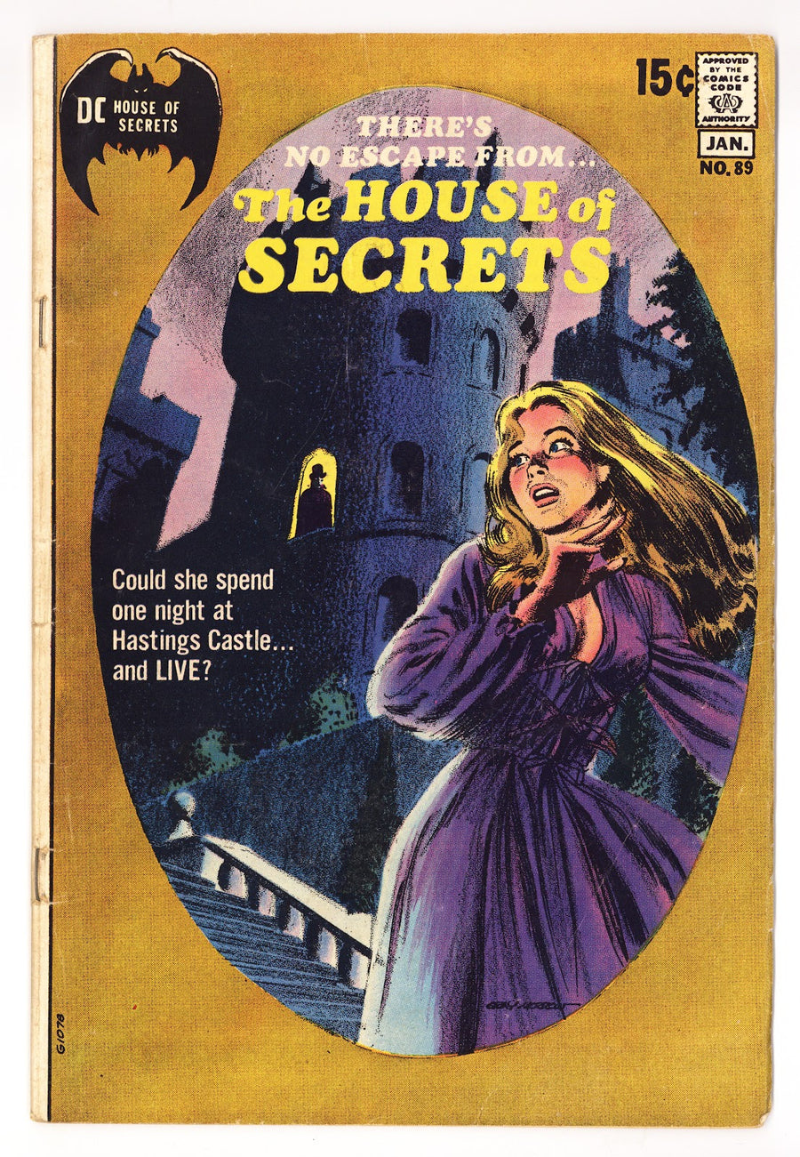 House of Secrets Vol 1 89 VG- (3.5) Centerfold Missing (1970) 