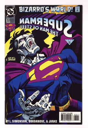 Superman: The Man of Steel   32  High Grade   (1994)   Direct Sales
