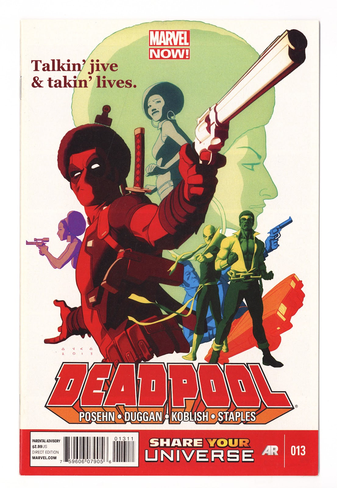 Deadpool Vol 4 13  High Grade   (2013)     