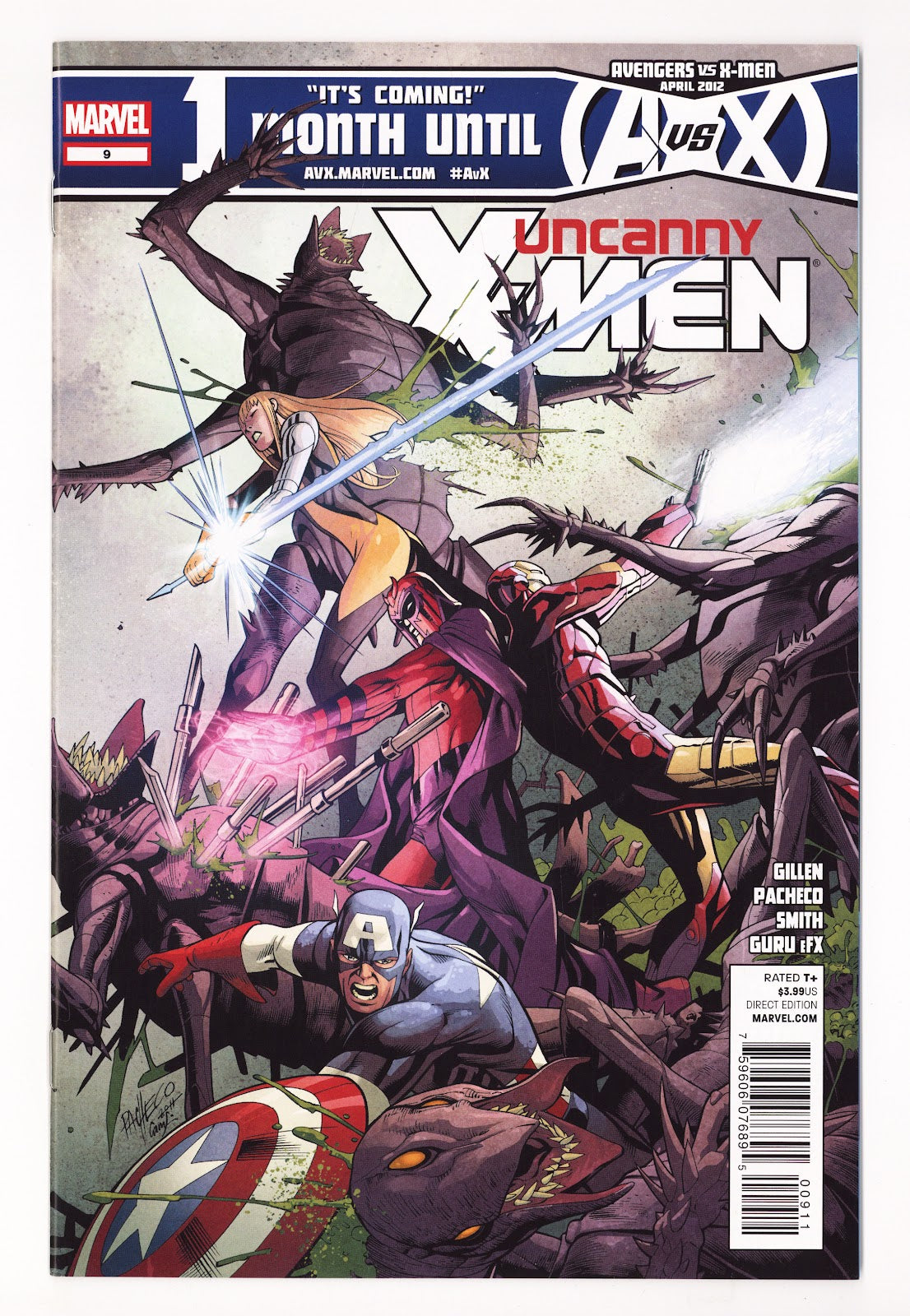 Uncanny X-Men Vol 2 9  High Grade   (2012)     