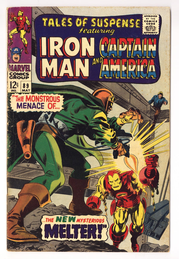 Tales of Suspense Vol 1 89 VG+ (4.5) (1967)