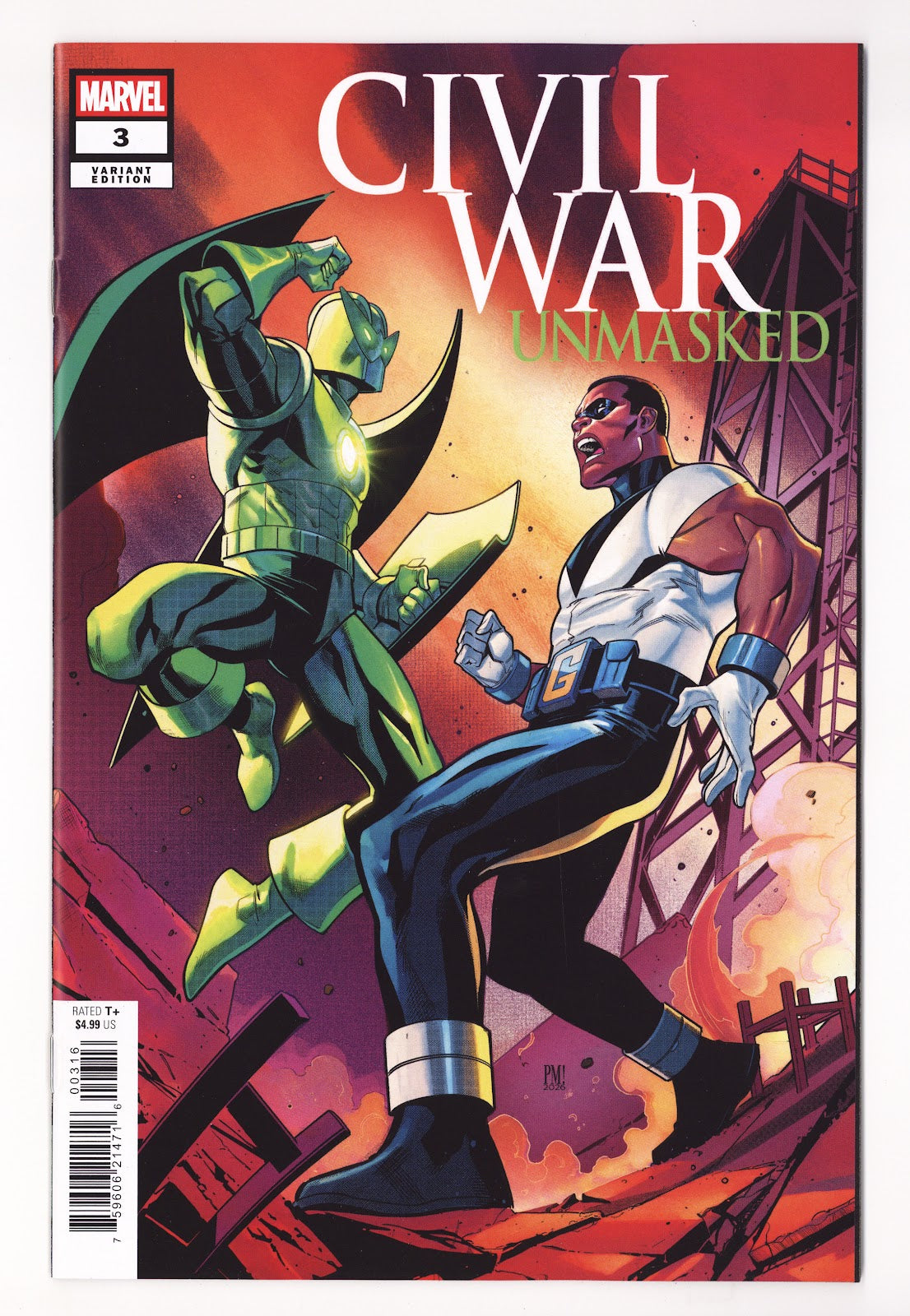 Civil War: Unmasked  3 Medina  Incentive NM-  (2026)