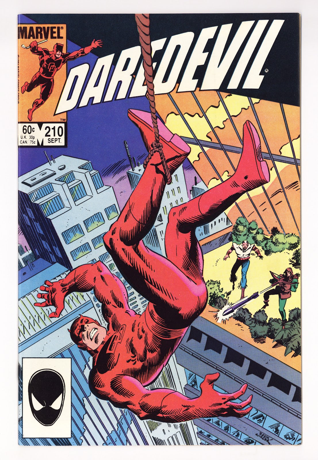 Daredevil Vol 1 210  Mid Grade   (1984)     