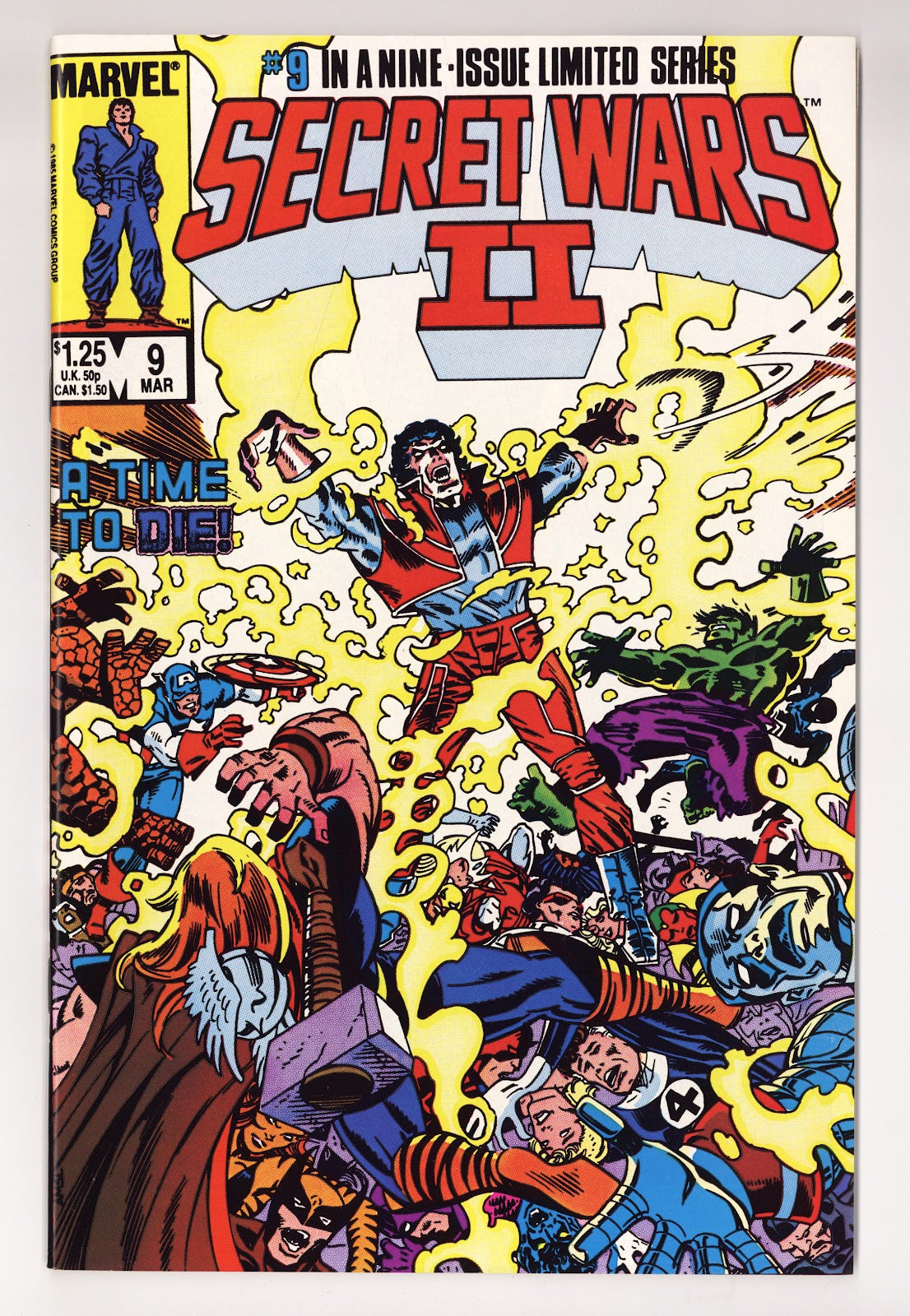 Secret Wars II   9  High Grade   (1986)     
