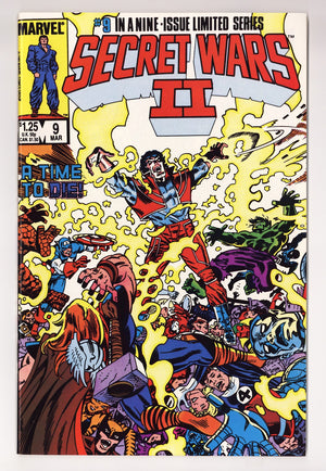 Secret Wars II   9  High Grade   (1986)
