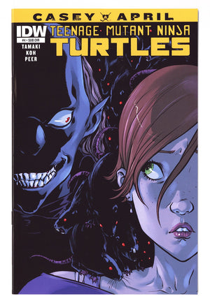 Teenage Mutant Ninja Turtles: Casey and April 4 High Grade (2015) Campbell Variant