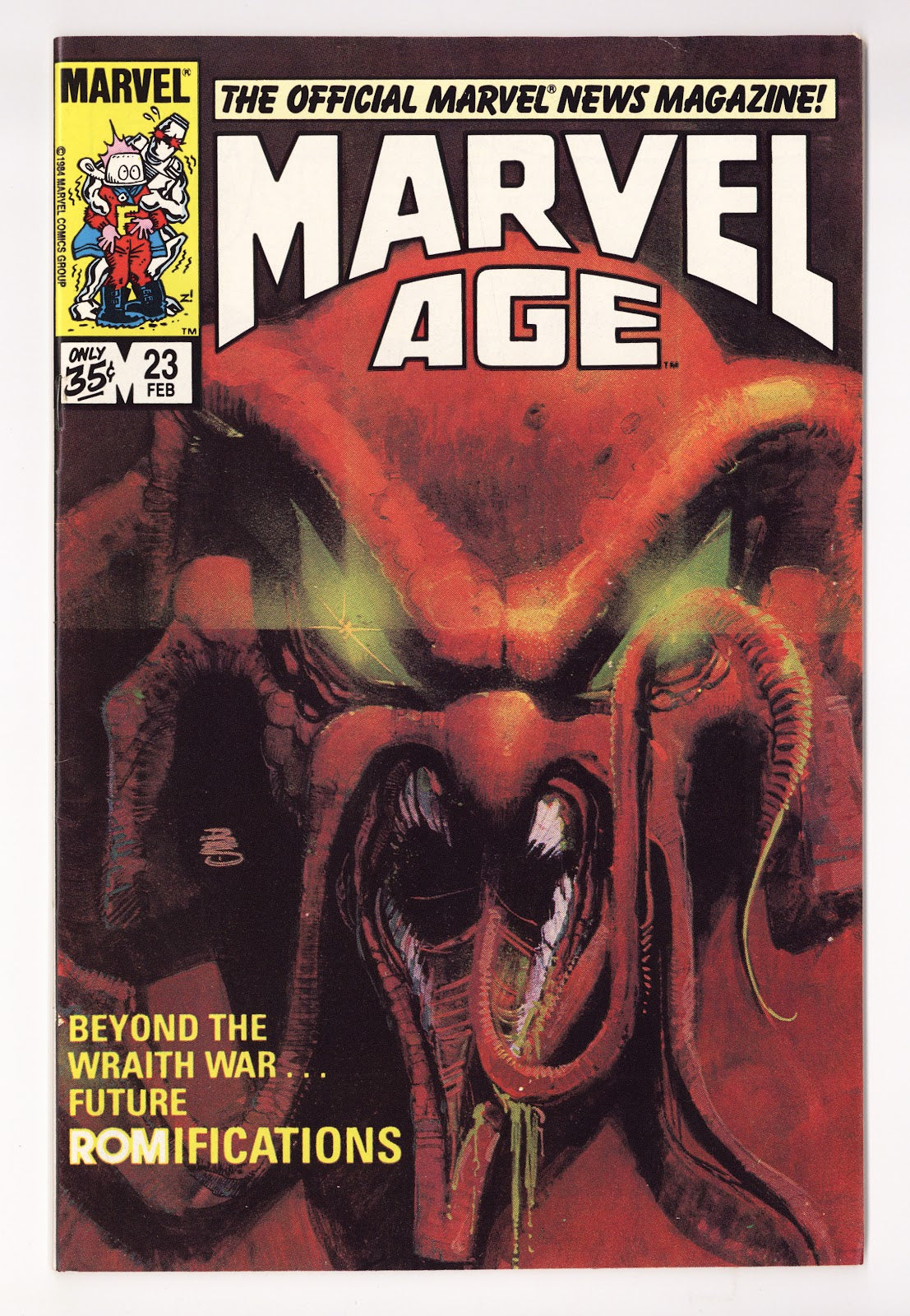 Marvel Age 23 Mid Grade (1985) 