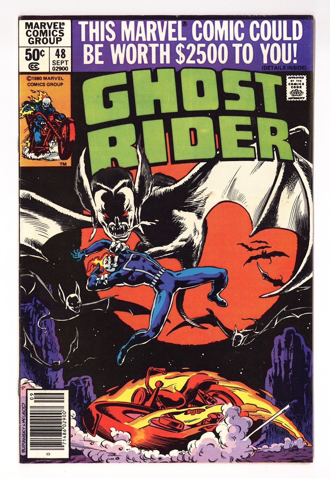 Ghost Rider Vol 1 48  Low Grade   (1980)   Newsstand  