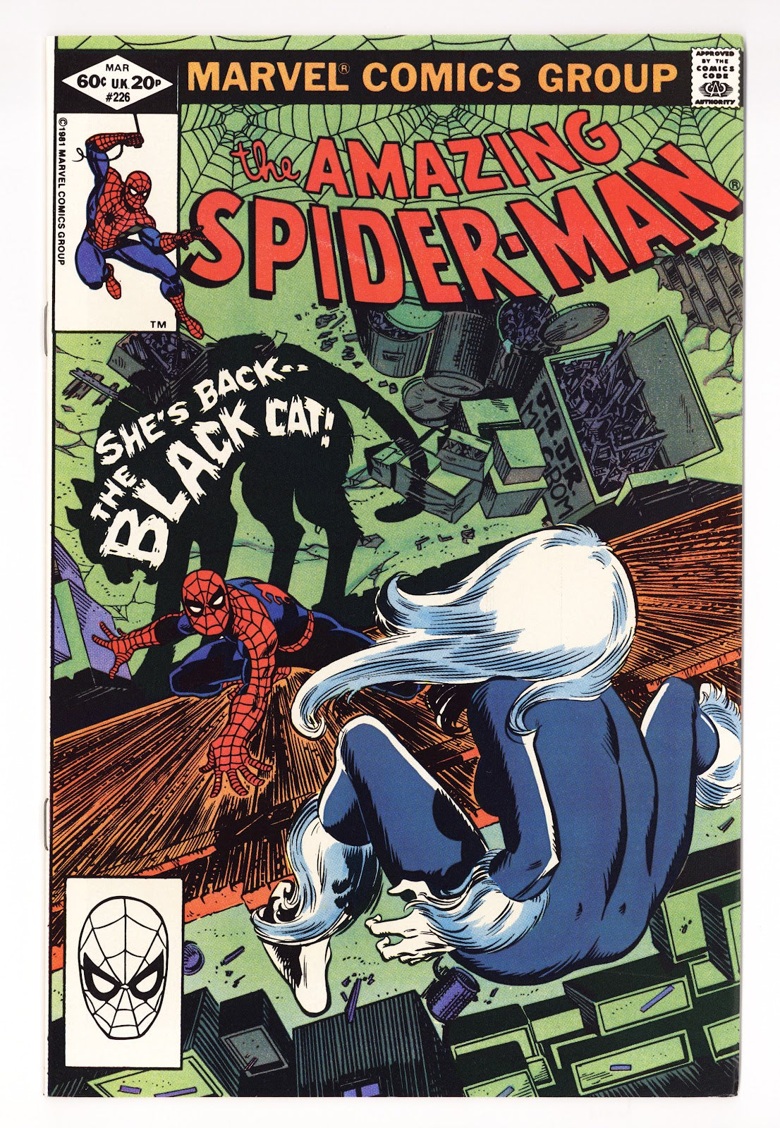 The Amazing Spider-Man Vol 1 226 VF+ (8.5) (1982) 
