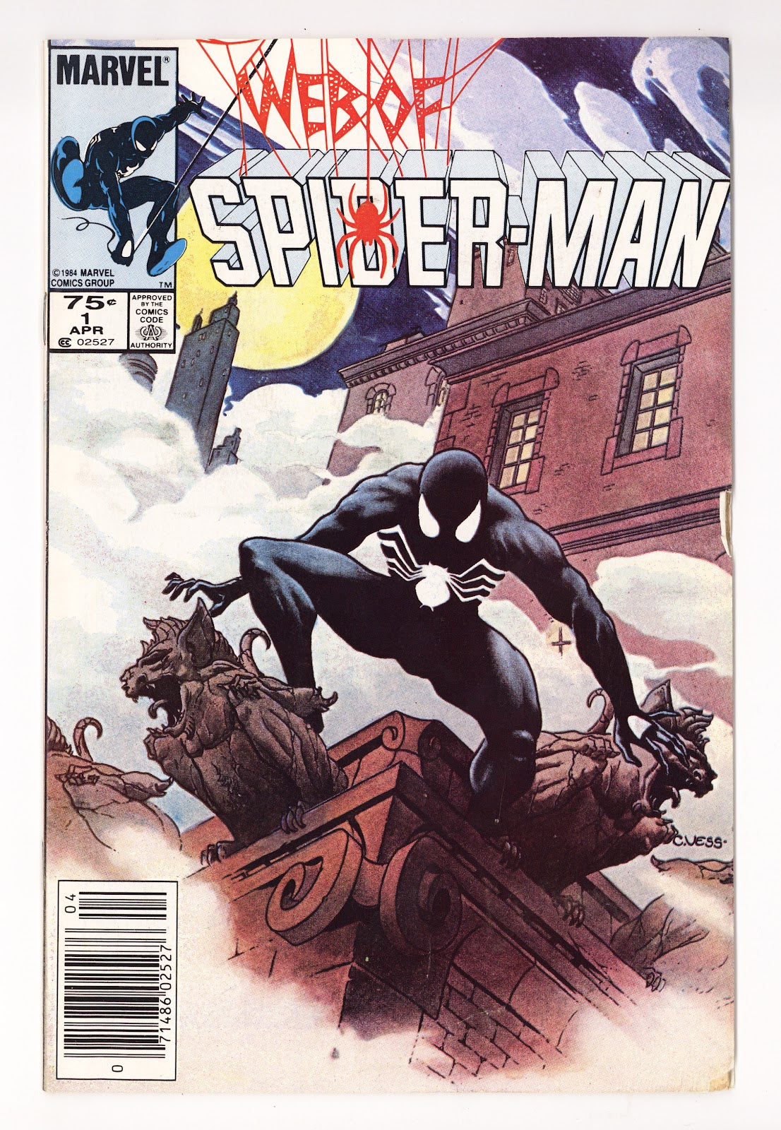 Web of Spider-Man Vol 1 1  VG+ (4.5)   (1985)   Canadian Price Variant