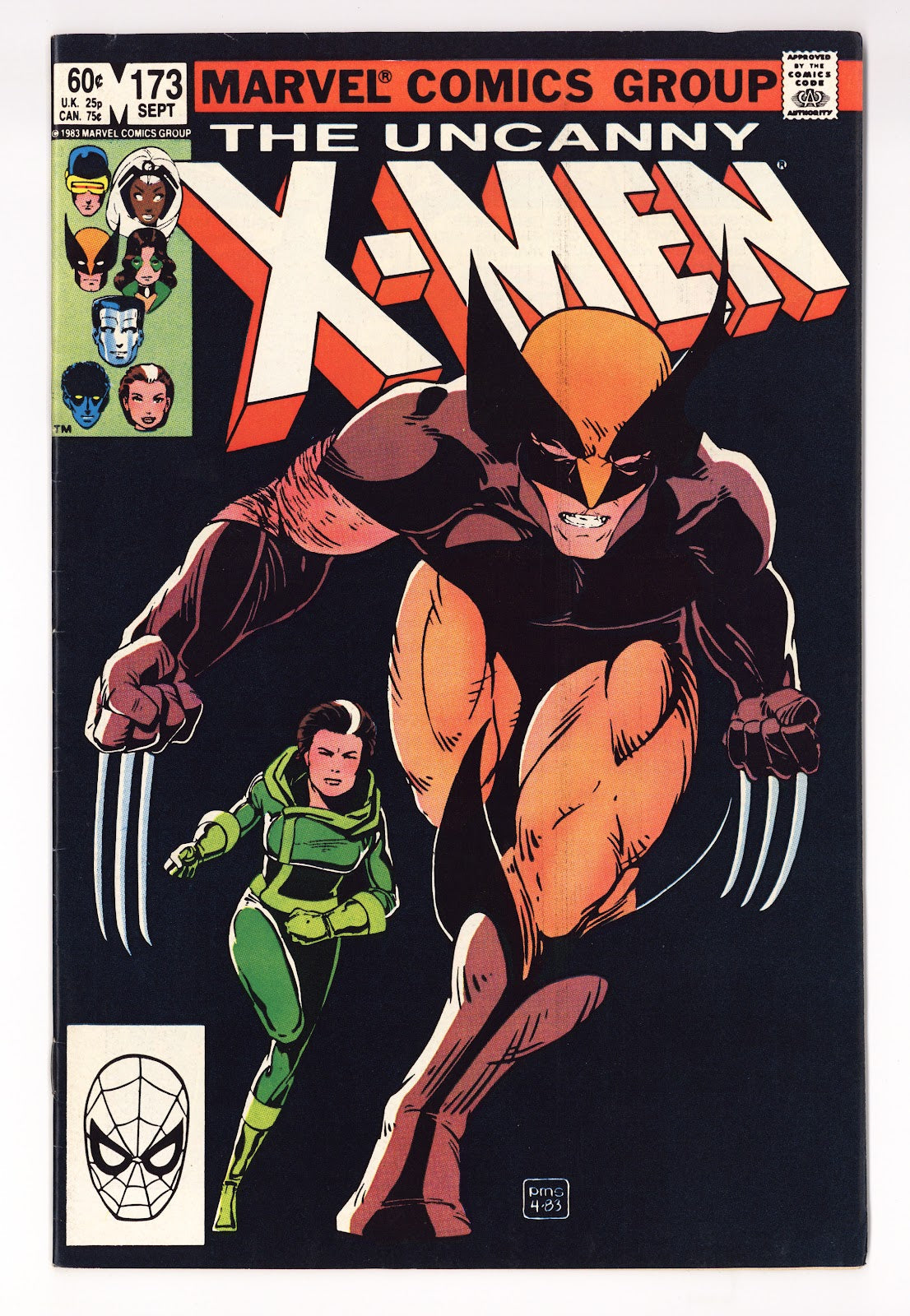 The Uncanny X-Men Vol 1 173  FN (6.0)   (1983)     