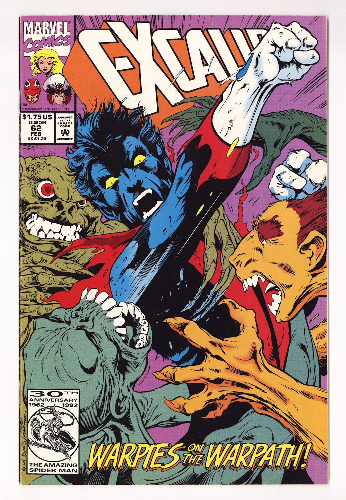 Excalibur Vol 1 62  Mid Grade   (1993)     