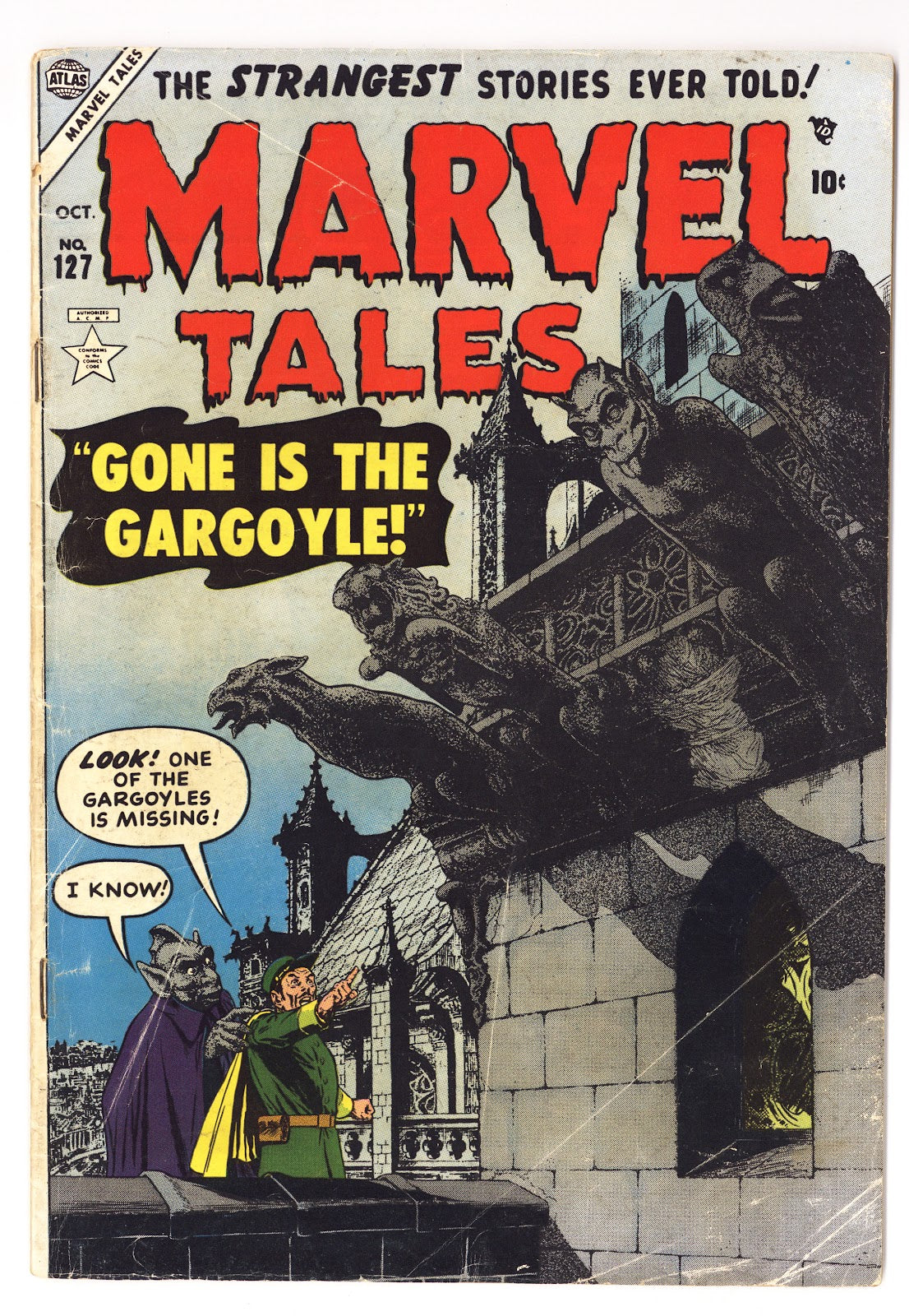 Marvel Tales Vol 1 127 VG- (3.5) (1954) 