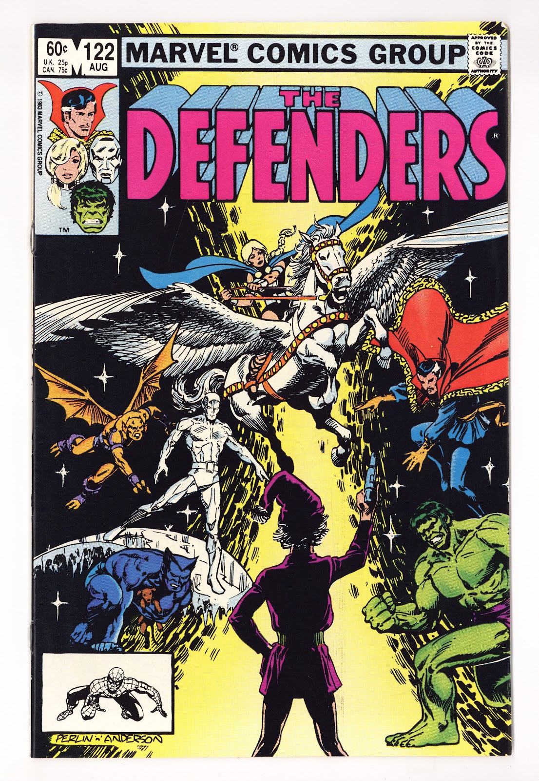 The Defenders Vol 1 122  High Grade   (1983)   Direct  