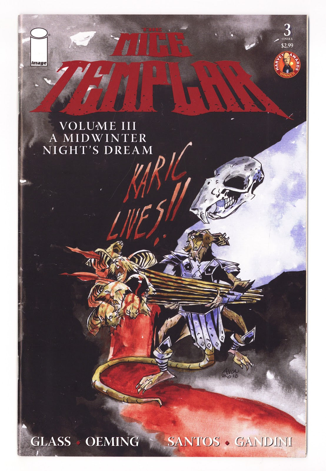 The Mice Templar, Volume III: A Midwinter Night's Dream 3 Mid Grade (2011) 
