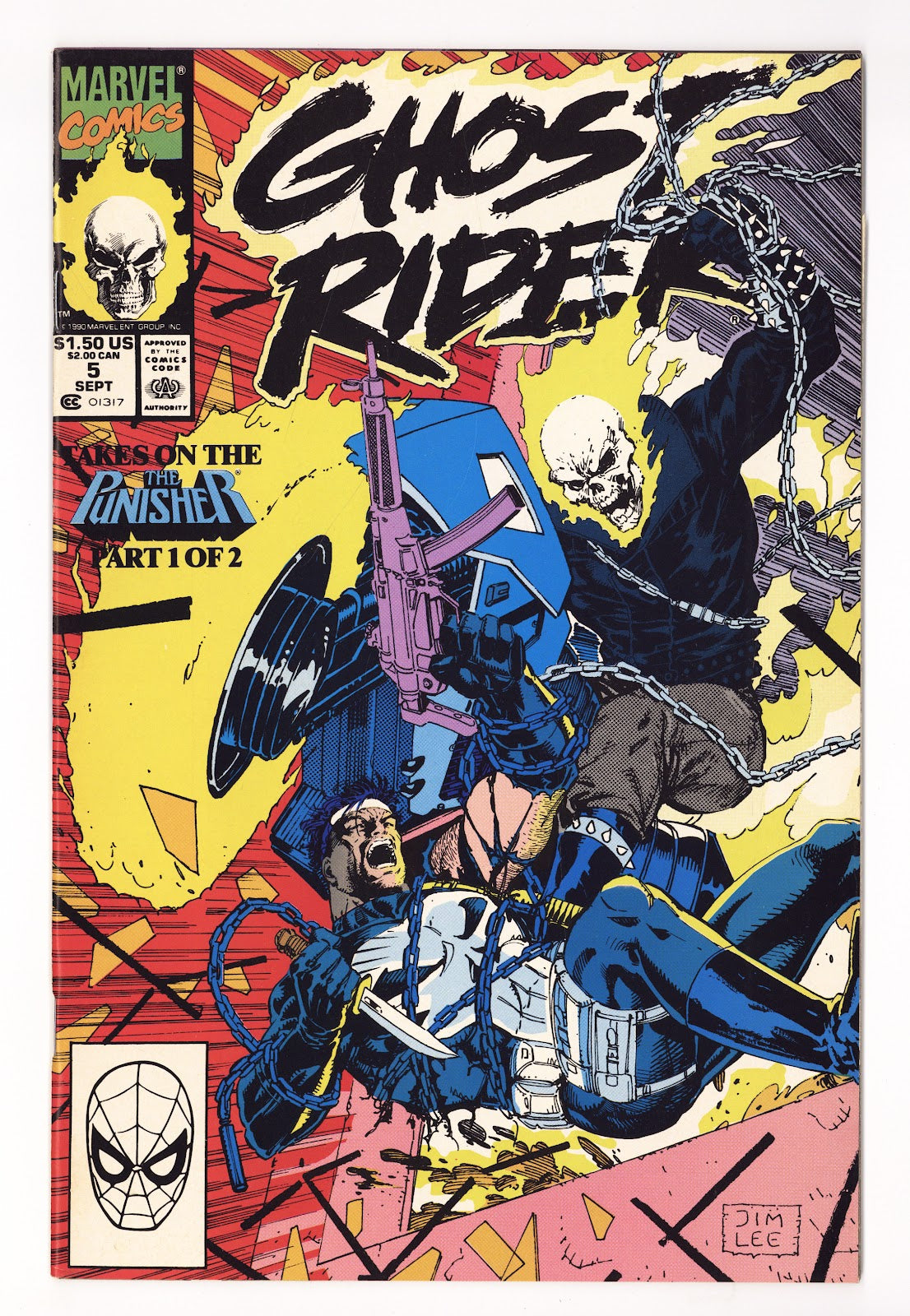 Ghost Rider Vol 2 5 High Grade (1990) 