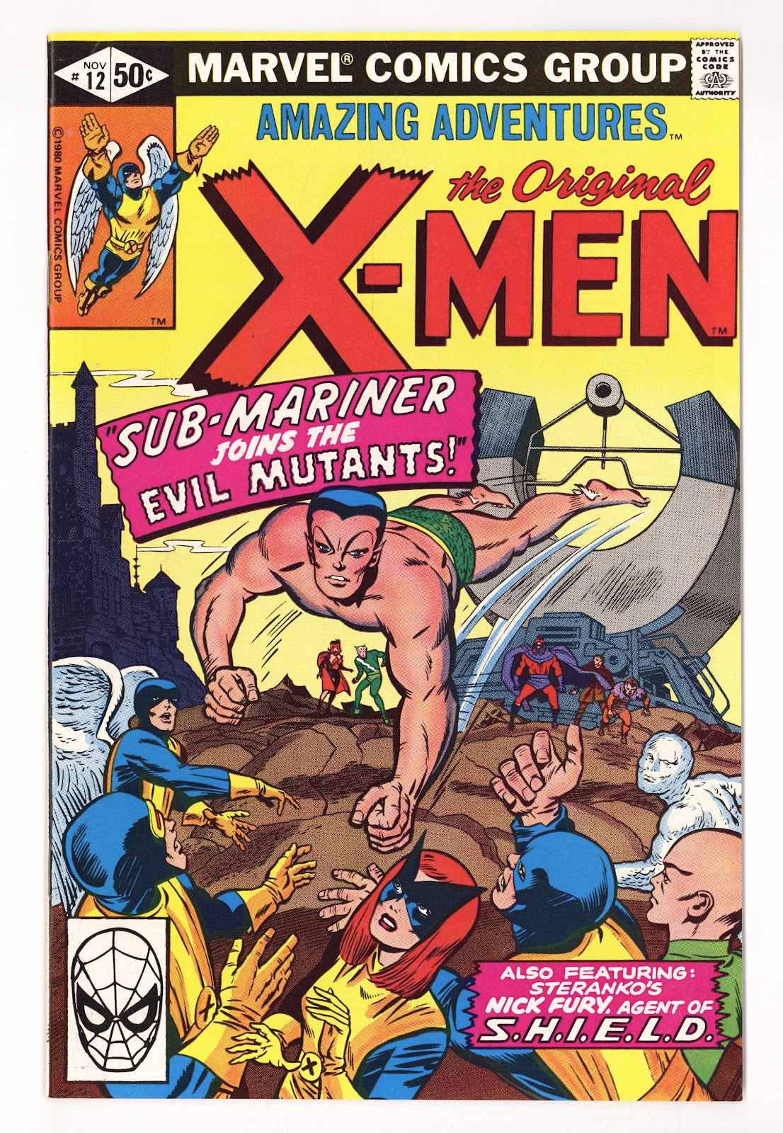 Amazing Adventures Vol 3 12  Mid Grade   (1980)     
