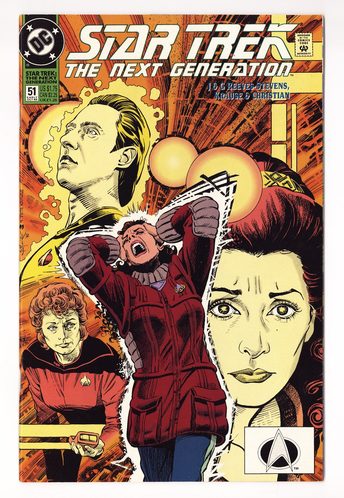 Star Trek: The Next Generation Vol 2 51  Mid Grade   (1993)