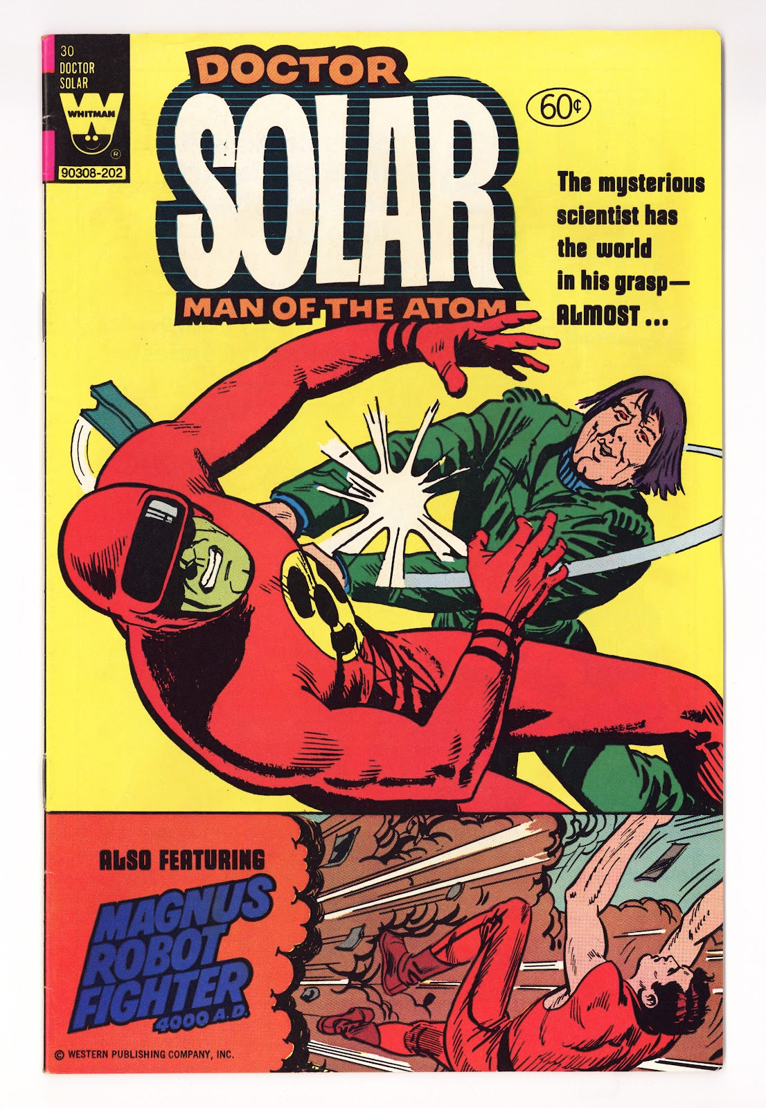 Doctor Solar, Man of the Atom   30  Mid Grade   (1982) Whitman   Variant  