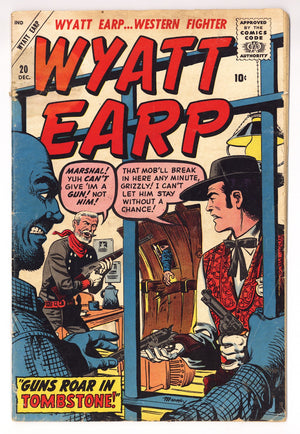 Wyatt Earp Vol 1 20  VG- (3.5)   (1958)
