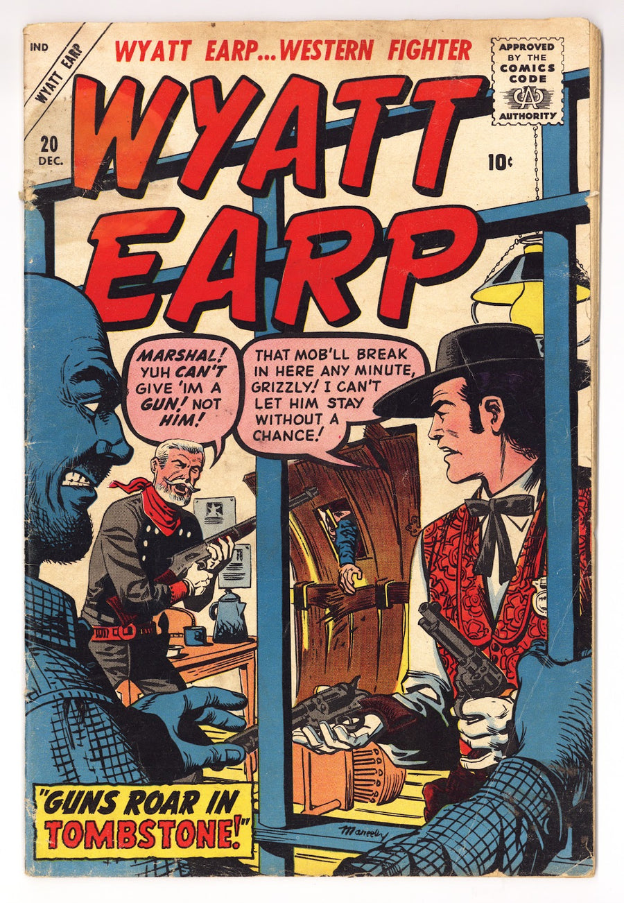 Wyatt Earp Vol 1 20  VG- (3.5)   (1958)     