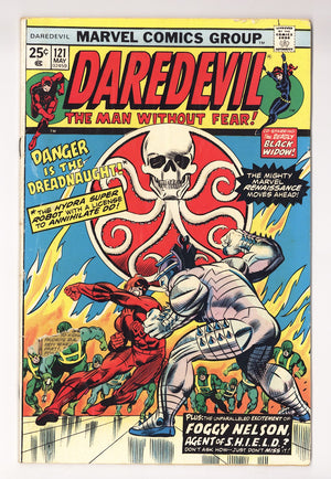 Daredevil Vol 1 121 Very Low Grade (1975)
