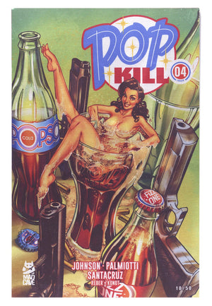 Pop Kill 4 NM- (9.2) 10/50 (2025) Campbell Metal Exclusive Variant