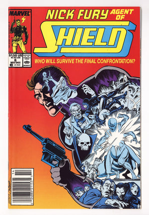 Nick Fury, Agent of S.H.I.E.L.D. Vol 2 6  High Grade   (1989)