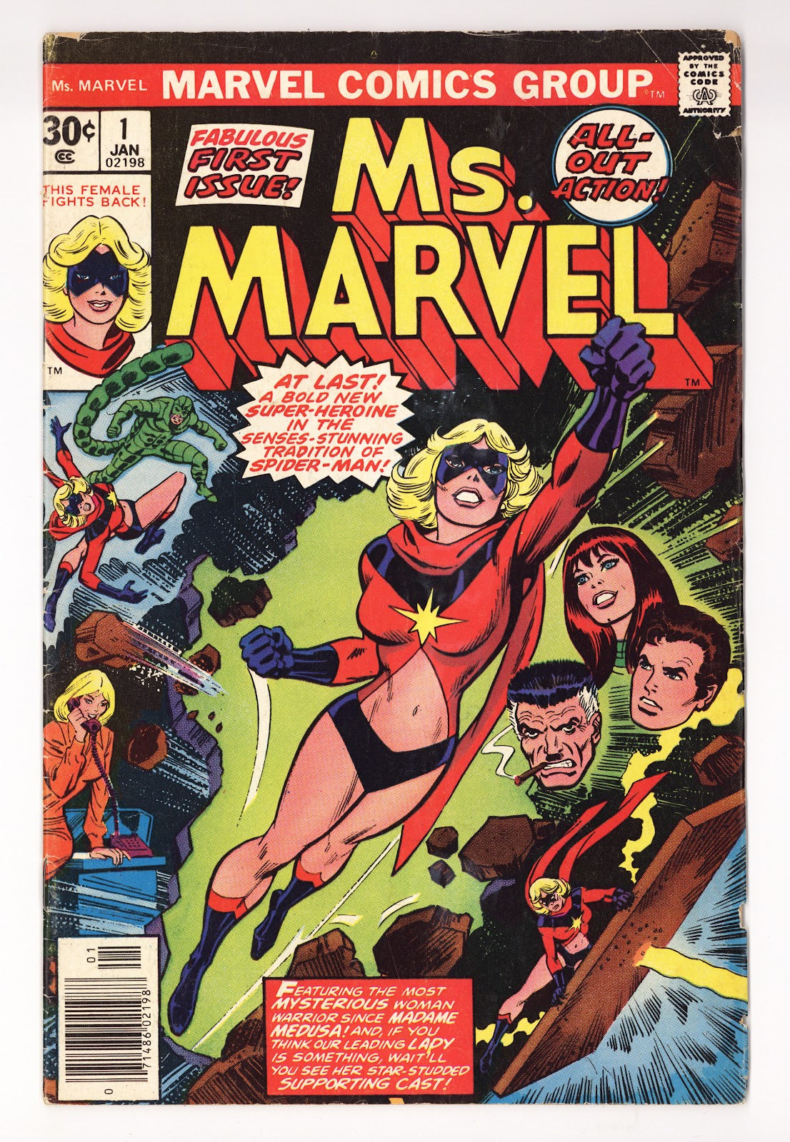 Ms. Marvel Vol 1 1  VG (4.0)   (1977)
