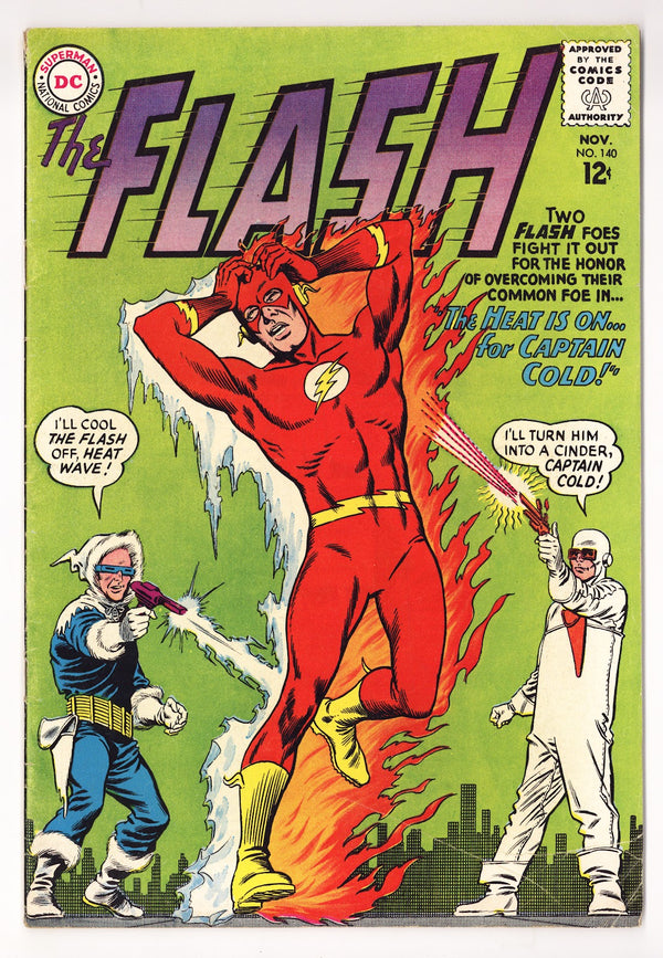 The Flash Vol 1 140 FN- (5.5) (1963)