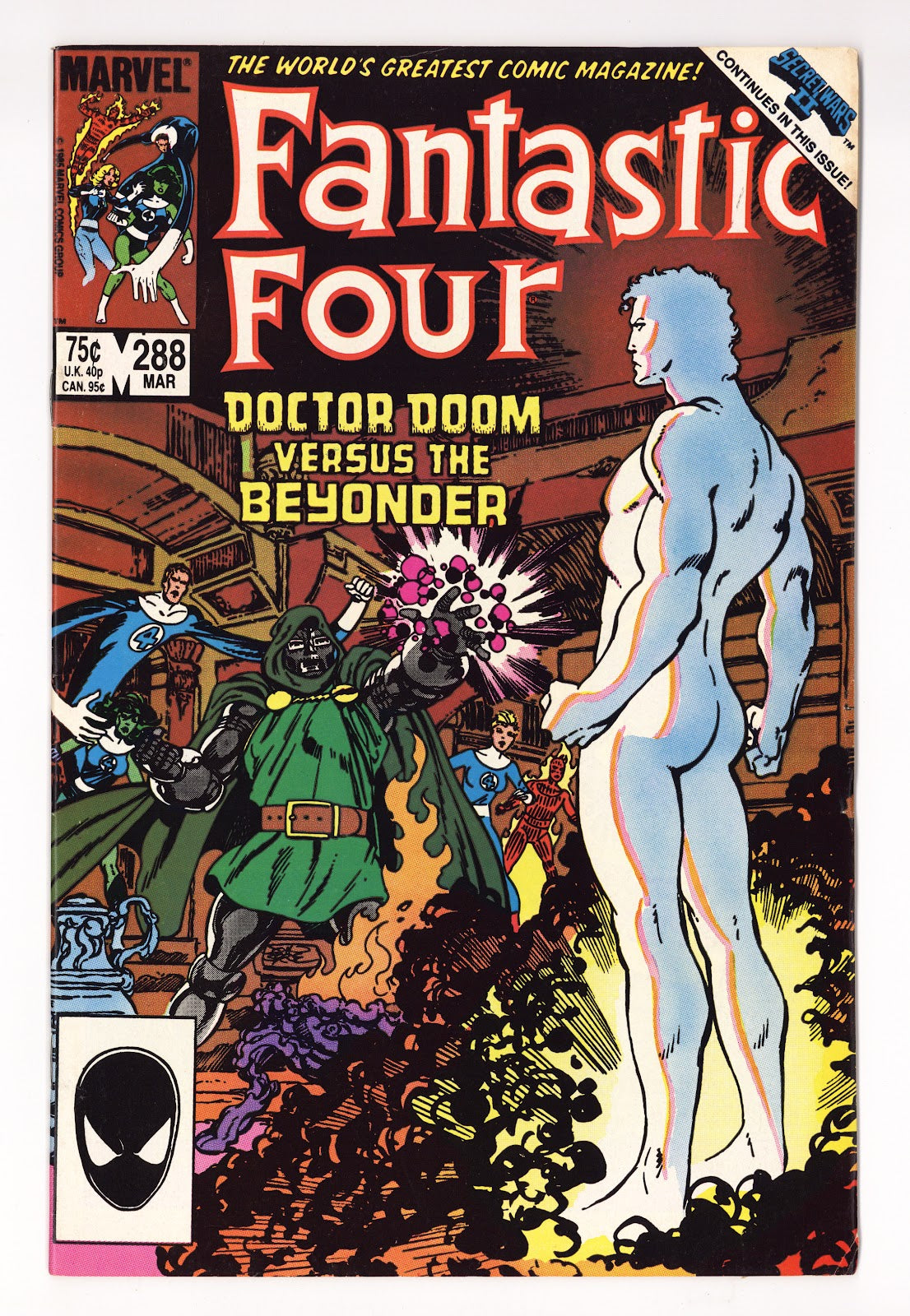 Fantastic Four Vol 1 288 Mid Grade (1986) 