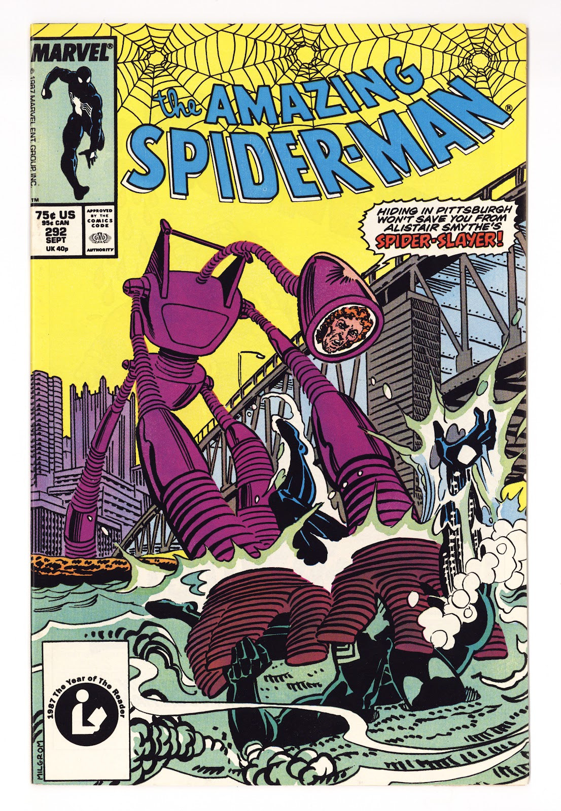 The Amazing Spider-Man Vol 1 292 High Grade (1987)  