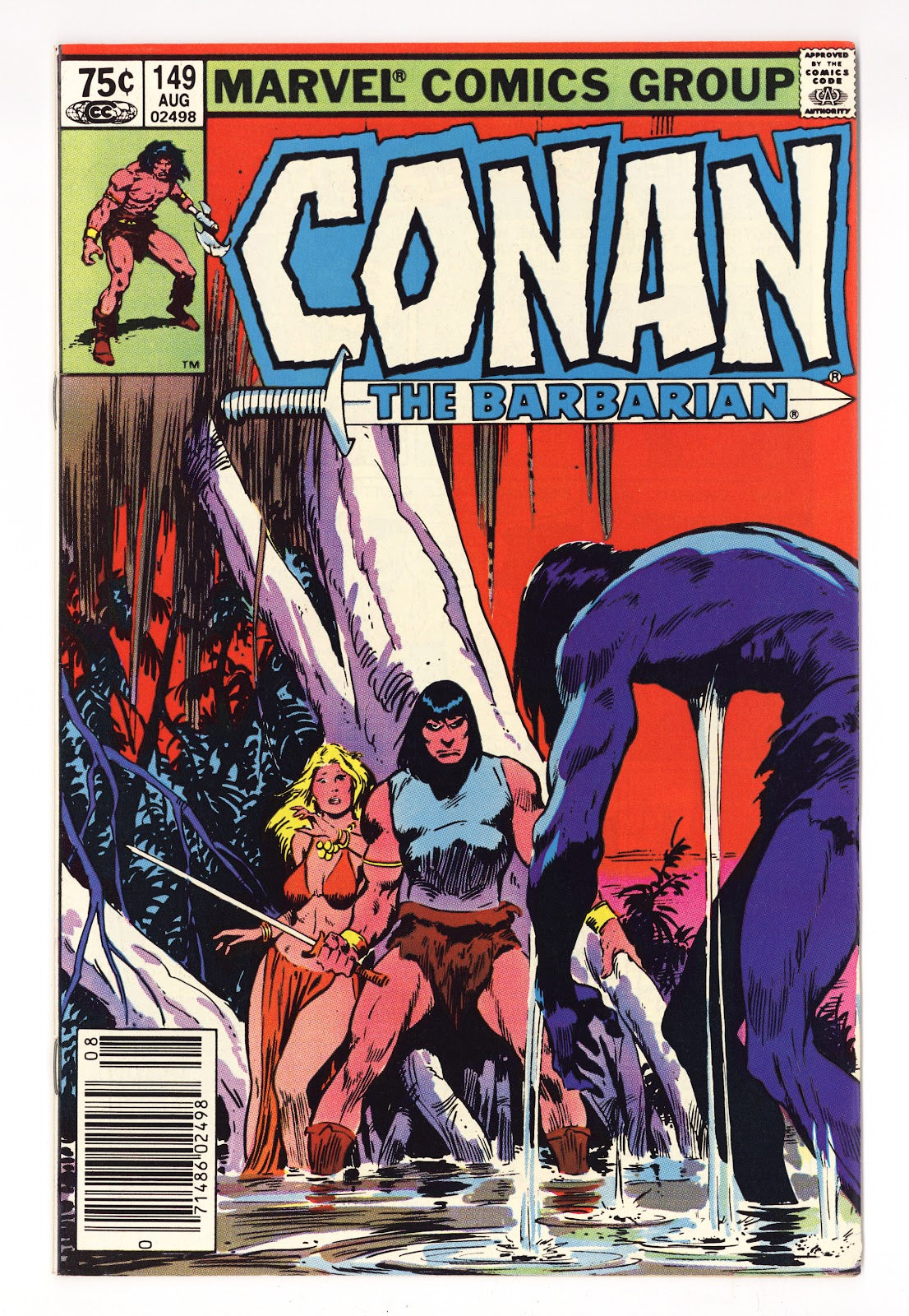 Conan the Barbarian Vol 1 148  High Grade   (1983)   Canadian Price Variant