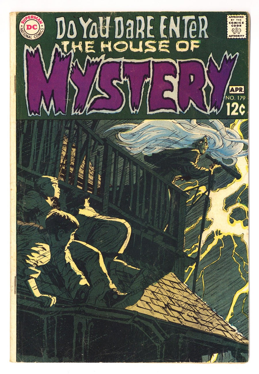 House of Mystery Vol 1 179  VG+ (4.5)   (1969)