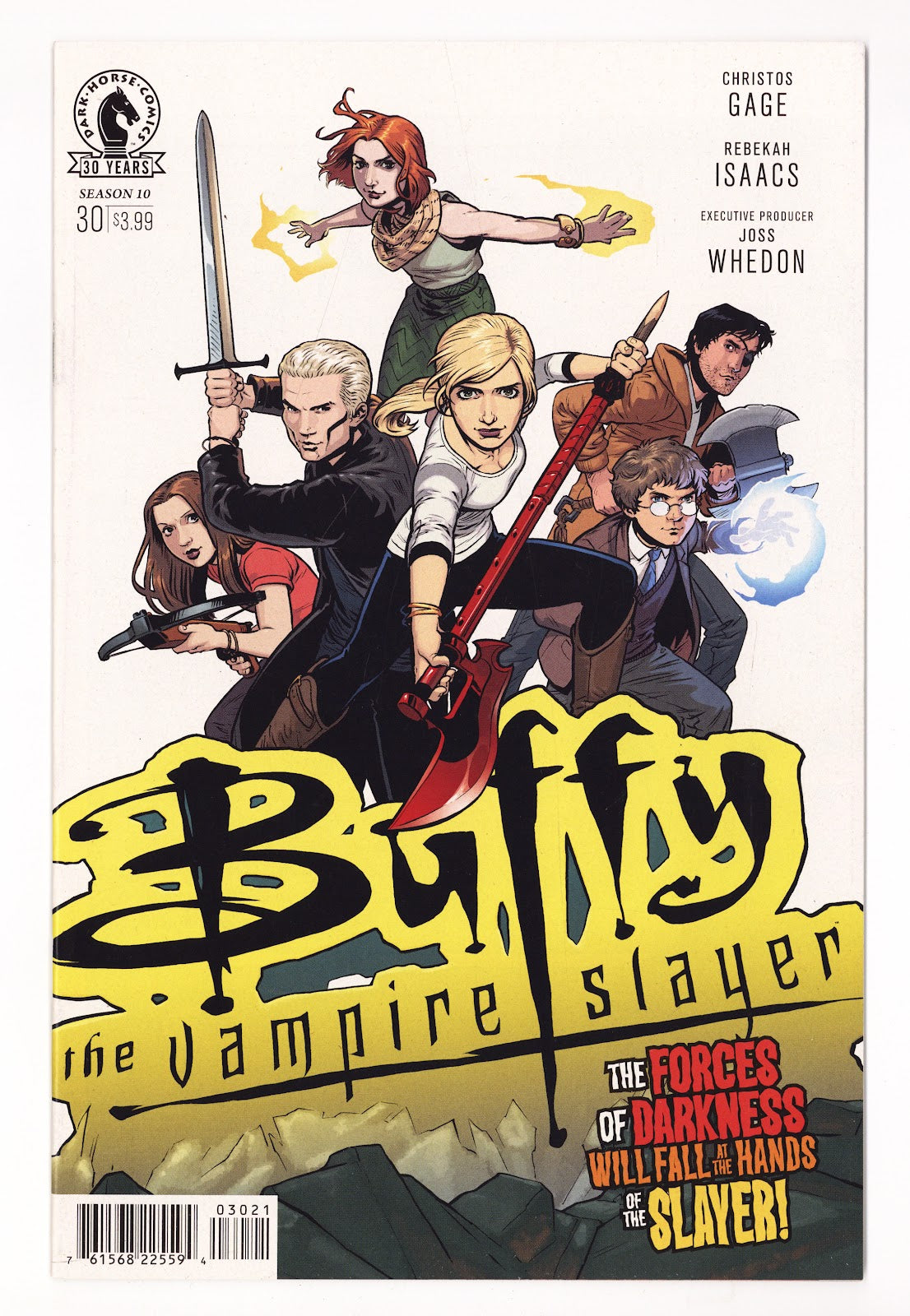 Buffy the Vampire Slayer Season 10   25  High Grade   (2016) Isaacs   Variant  